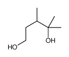 3,4-dimethylpentane-1,4-diol结构式