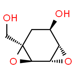 D-allo-Inositol, 3,4:5,6-dianhydro-2-deoxy-3-C-(hydroxymethyl)- (9CI)结构式