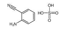 2-aminobenzonitrile,sulfuric acid Structure