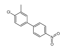 1-chloro-2-methyl-4-(4-nitrophenyl)benzene Structure