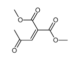 (2-Oxopropyliden)malonsaeure-dimethylester Structure