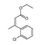 ethyl 3-(2-chlorophenyl)but-2-enoate结构式