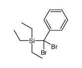 [dibromo(phenyl)methyl]-triethylsilane结构式