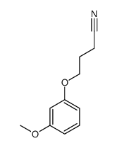 4-(3-methoxyphenoxy)butanenitrile Structure