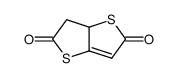 3,3a-Dihydrothieno[3,2-b]thiophen-2,5-dion结构式