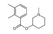 (1-methylpiperidin-3-yl) 2,3-dimethylbenzoate结构式