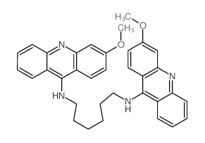 N,N-bis(3-methoxyacridin-9-yl)hexane-1,6-diamine picture