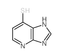 3H-Imidazo[4,5-b]pyridine-7-thiol结构式