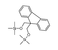 trimethyl-[[9-(trimethylsilyloxymethyl)fluoren-9-yl]methoxy]silane Structure