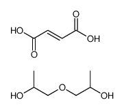 (E)-but-2-enedioic acid,1-(2-hydroxypropoxy)propan-2-ol结构式