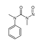 1,3-Dimethyl-3-phenyl-1-nitrosourea Structure