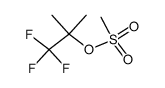 1,1,1-trifluoro-2-methylpropan-2-yl methanesulfonate结构式