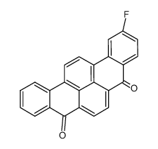 2-Fluorbenzo[rst]pentaphen-5,8-dion Structure