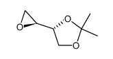 (2R,3S)-3,4-epoxy-1,2-O-isopropylidenebutane-1,2-diol Structure