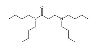 N,N-dibutyl-β-alanine dibutylamide Structure