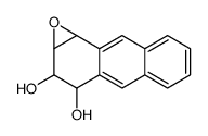 1a,2,3,9b-tetrahydroanthra[3,4-b]oxirene-2,3-diol Structure