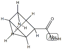 4-Azatetracyclo[4.2.0.02,5.03,8]octane-7-carboxylicacid,stereoisomer(9CI)结构式