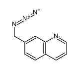 7-(azidomethyl)quinoline Structure