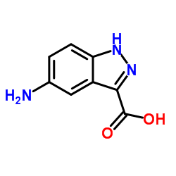 5-Amino-1H-indazole-3-carboxylic acid structure