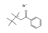 t-butyldimethyl(phenacyl)ammonium bromide结构式