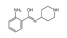 2-amino-N-piperidin-4-ylbenzamide结构式