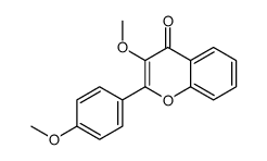 3-methoxy-2-(4-methoxyphenyl)chromen-4-one Structure