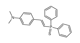 (E)-(4-(dimethylamino)styryl)diphenylphosphine sulfide Structure