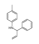 Benzenemethanamine, alpha-ethenyl-N-(4-methylphenyl)-, (-)- (9CI) Structure