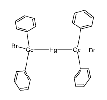 bis(bromodiphenylgermyl)mercury结构式