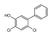 2,4-dichloro-5-phenylphenol结构式