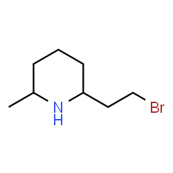 2-Pipecoline,6-(2-bromoethyl)-(8CI)结构式