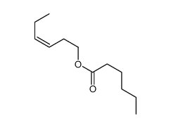 [(Z)-hex-3-enyl] hexanoate结构式
