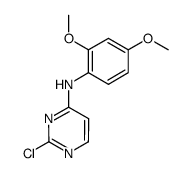 2-chloro-N-(2,4-dimethoxyphenyl)pyrimidin-4-amine结构式