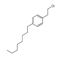 1-(2-氯乙基)-4-辛基苯结构式
