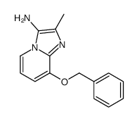 8-(Benzyloxy)-2-methylimidazo[1,2-a]pyridin-3-amine结构式