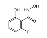 2-fluoro-N,6-dihydroxybenzamide Structure