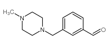 3-((4-METHYLPIPERAZIN-1-YL)METHYL)BENZALDEHYDE Structure