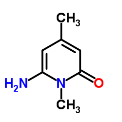 6-AMINO-1,4-DIMETHYLPYRIDIN-2(1H)-ONE结构式