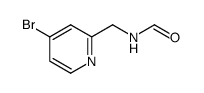 N-((4-bromopyridin-2-yl)methyl)formamide Structure