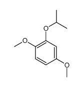 1,4-dimethoxy-2-propan-2-yloxybenzene结构式