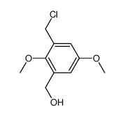 3-(chloromethyl)-2,5-dimethoxybenzyl alcohol Structure