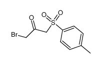 1-bromo-3-(toluene-4-sulfonyl)-acetone结构式