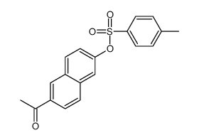 (6-acetylnaphthalen-2-yl) 4-methylbenzenesulfonate Structure