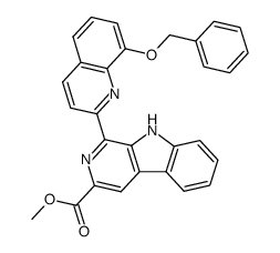 quinolyl-β-carboline Structure