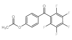 4-ACETOXY-2',3',4',5',6'-PENTAFLUOROBENZOPHENONE picture