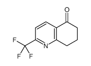 2-三氟甲基-7,8-二氢-6H-喹啉-5-酮结构式