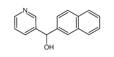 naphthalen-2-yl(pyridin-3-yl)methanol Structure