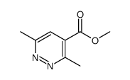 methyl 3,6-dimethylpyridazine-4-carboxylate structure