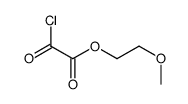 2-methoxyethyl 2-chloro-2-oxoacetate Structure