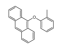 9-(2-methylphenoxy)anthracene结构式